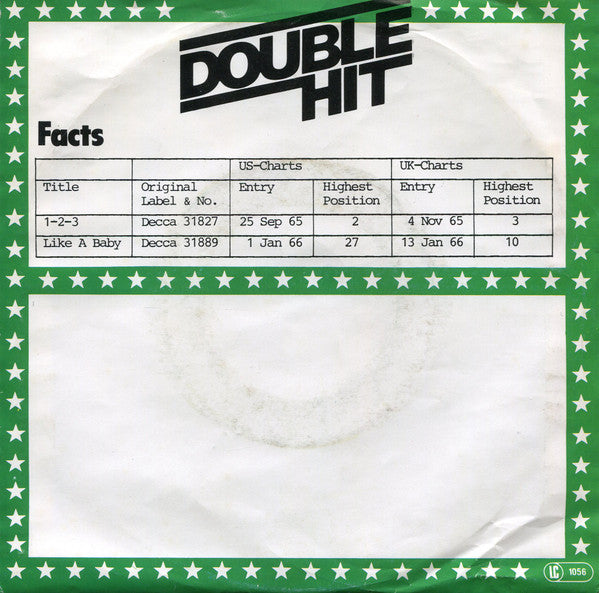 Len Barry : 1-2-3 / Like A Baby (7")