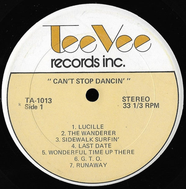 Various : Can't Stop Dancin' (2xLP, Comp)
