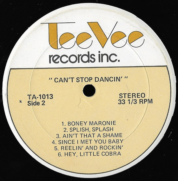 Various : Can't Stop Dancin' (2xLP, Comp)