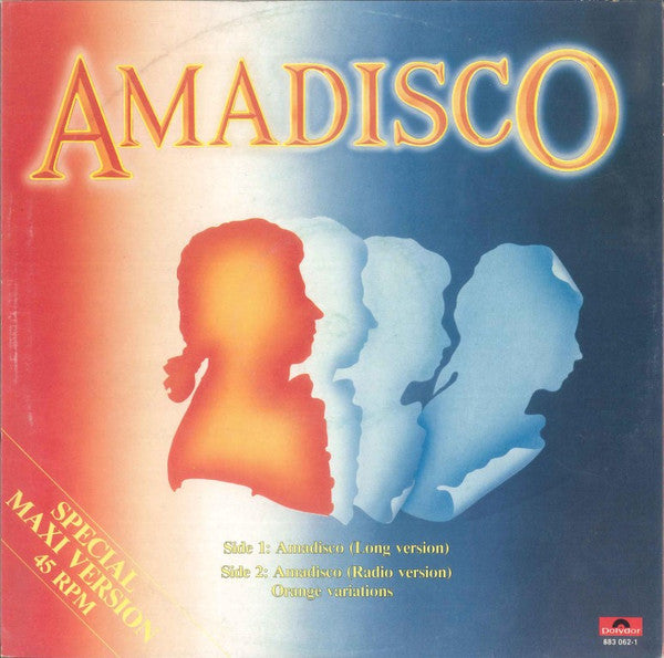 Amadisco : Amadisco (Special Maxi Version) (12", EP, Maxi)