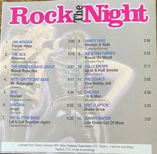 Various : Rock The Night (3xCD, Comp)