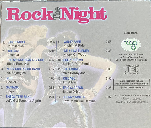 Various : Rock The Night (3xCD, Comp)