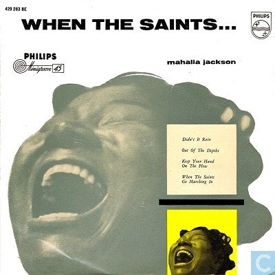 Mahalia Jackson : When The Saints.... (7", EP)