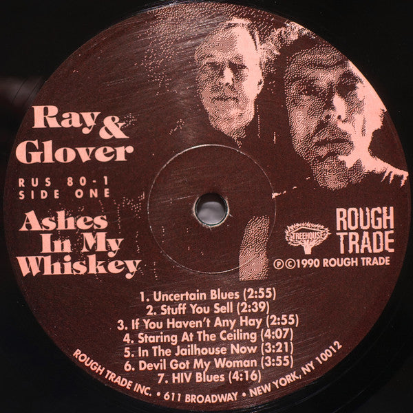 Ray & Glover : Ashes In My Whiskey (LP, Album)