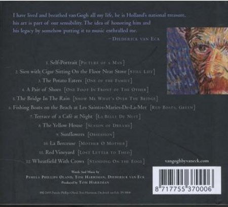 Diederick Van Eck : Van Gogh By Van Eck (CD, Album, Dig + Box)