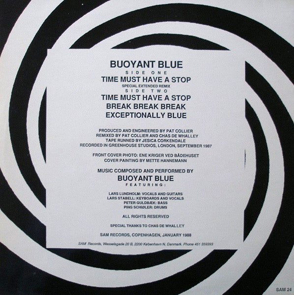 Buoyant Blue : Time Must Have A Stop (12")