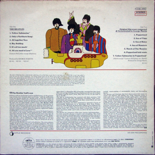 The Beatles : Yellow Submarine (LP, Album, RE)