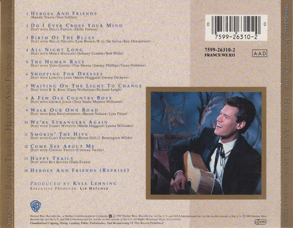 Randy Travis : Heroes And Friends (Duets) (CD, Album)
