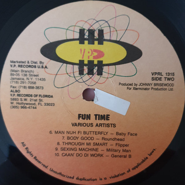 Various : Fun Time (LP, Comp)
