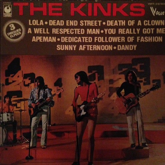 The Kinks : The Kinks (3xLP, Comp + Box)