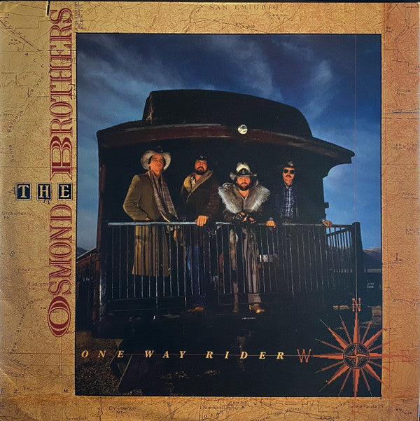 The Osmonds : One Way Rider (LP, Album)