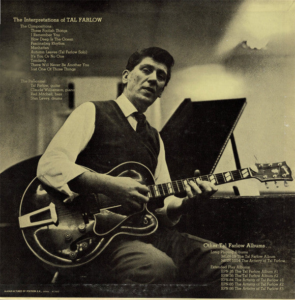 Tal Farlow : The Interpretations Of Tal Farlow (LP, Album, Mono, RE)