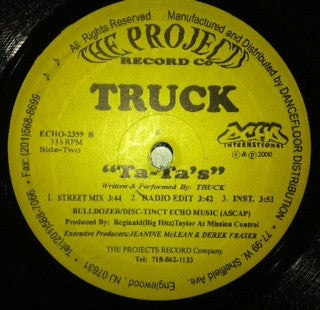 Truck Turner : Act Up (12")