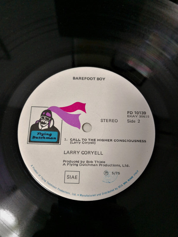 Larry Coryell : Barefoot Boy (LP, Album)