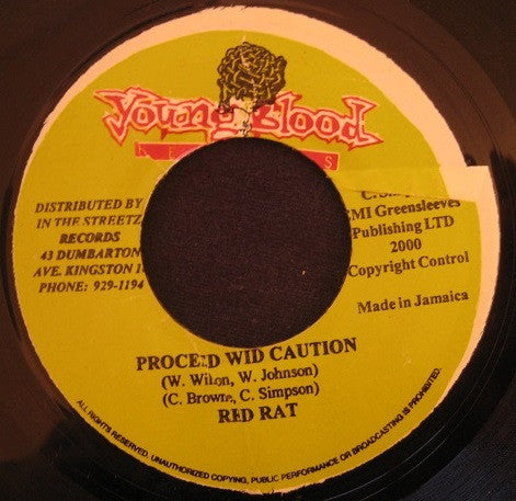 Red Rat / Psycho Kid & Maddish : Proceed Wid Caution / Sum-m Ina Sum-m (7")