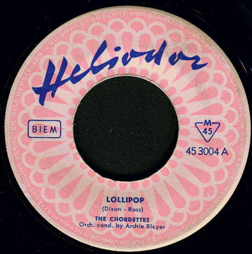 The Chordettes : Lollipop (7", Single)