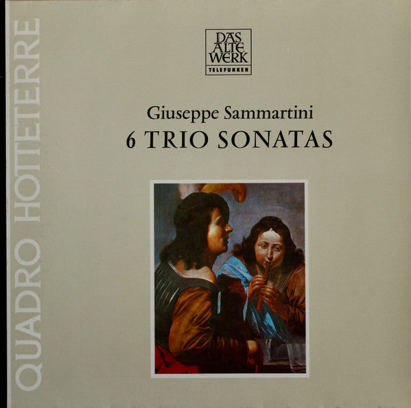 Giuseppe Sammartini - Quadro Hotteterre : 6 Trio Sonatas (LP)