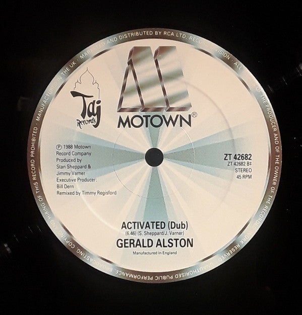 Gerald Alston : Activated (12")