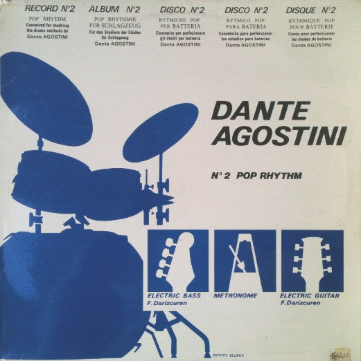 Dante Agostini : N°2 Pop Rhythm (LP, Album)