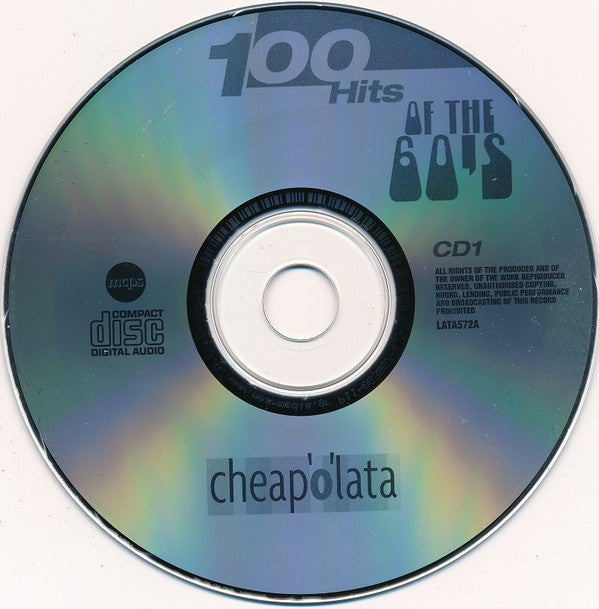 Various : 100 Hits Of The 60's (5xCD, Comp)