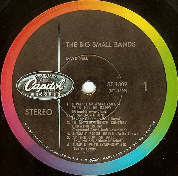 Dave Pell : The Big Small Bands (LP, Album)