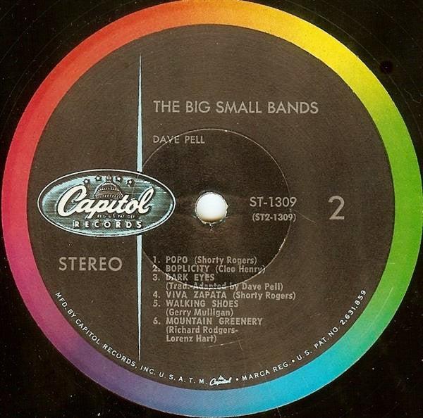 Dave Pell : The Big Small Bands (LP, Album)