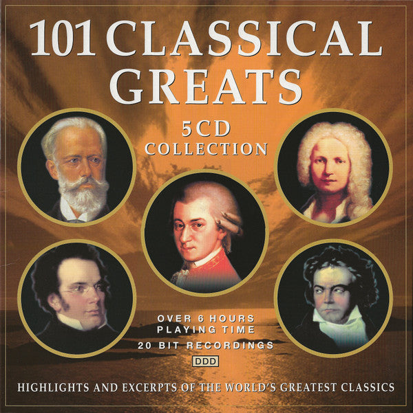 Various : 101 Classical Greats (5xCD, Comp)