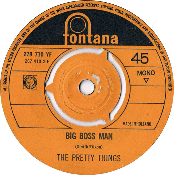 The Pretty Things : Rosalyn  (7", Mono)