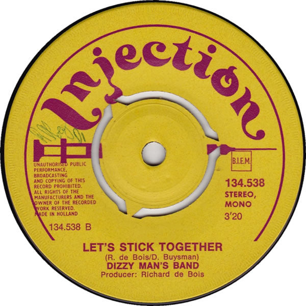 Dizzy Man's Band : Let's Go To The Beach (7", Single, 3-p)