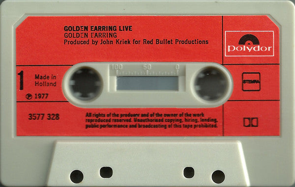 Golden Earring : Live (Cass, Album)