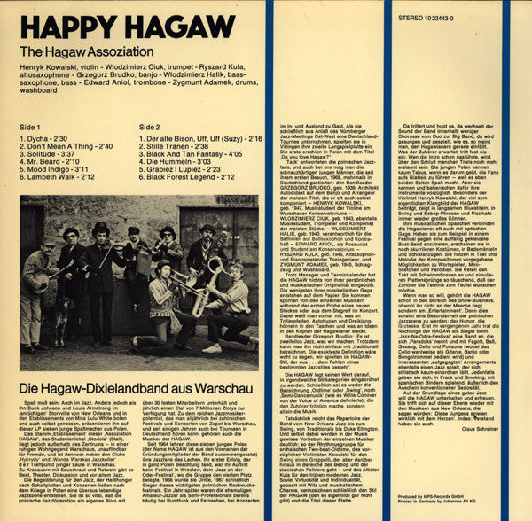 Hagaw : Happy Hagaw (LP, RE)