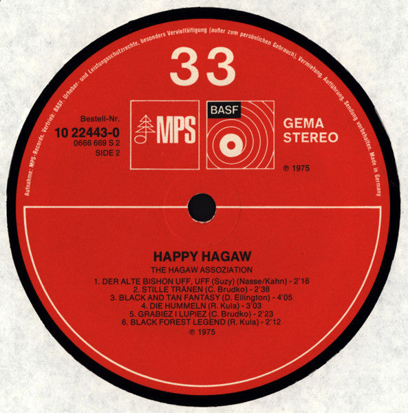 Hagaw : Happy Hagaw (LP, RE)