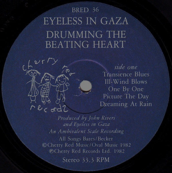 Eyeless In Gaza : Drumming The Beating Heart (LP, Album)