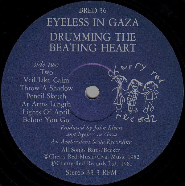Eyeless In Gaza : Drumming The Beating Heart (LP, Album)