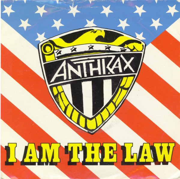 Anthrax : I Am The Law (12")