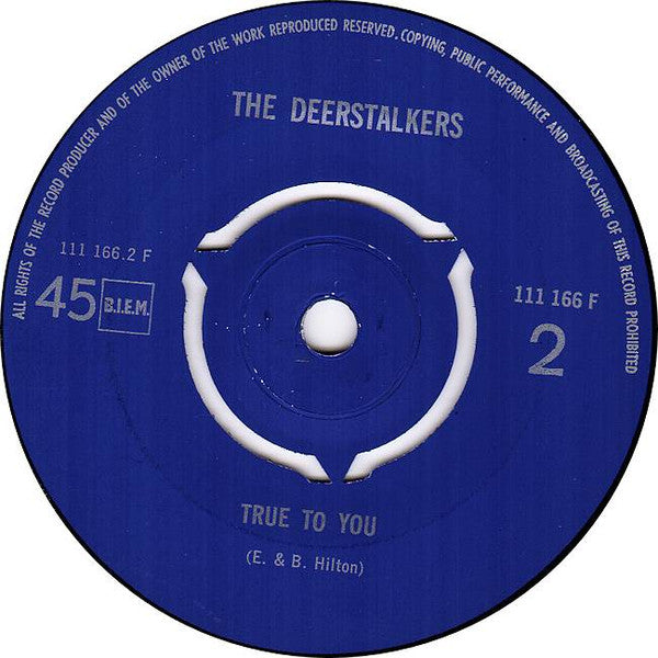 The Deerstalkers : Don't Fall In Love (7", Single, Pri)