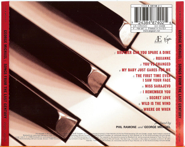 George Michael : Songs From The Last Century (CD, Album)