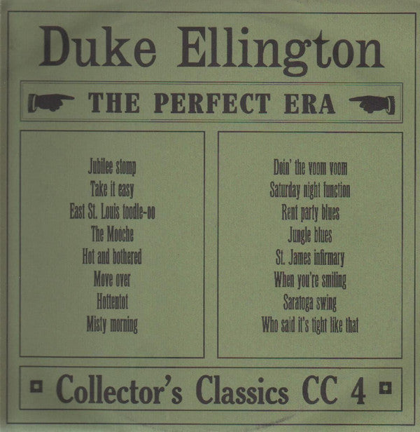 Duke Ellington : The Perfect Era (LP, Comp)