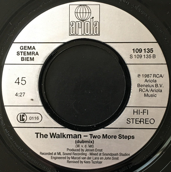 The Walkman : Two More Steps (7", Single)