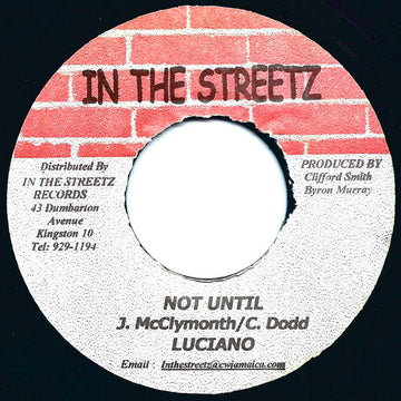 Luciano (2) : Not Until (7")