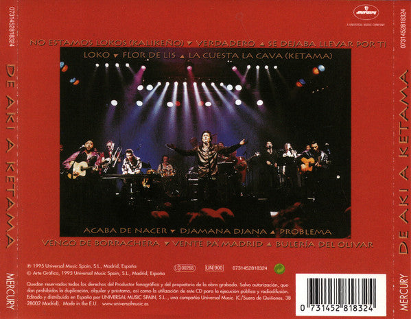 Ketama (2) : De Akí A Ketama (CD, Album, RE)