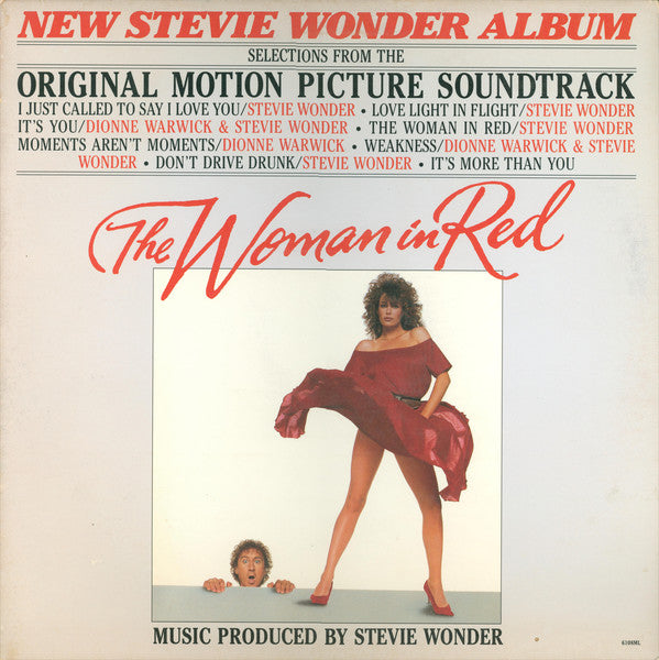 Stevie Wonder : The Woman In Red (Selections From The Original Motion Picture Soundtrack) (LP, Album, Gat)