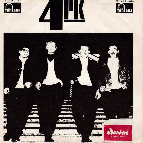 4PK : As Tears Go By (7", Single, Mono)