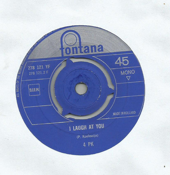 4PK : As Tears Go By (7", Single, Mono)