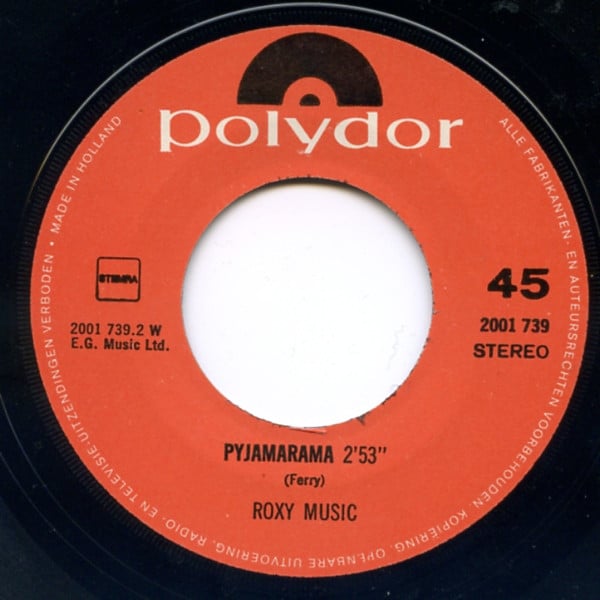 Roxy Music : Virginia Plain / Pyjamarama (7", Single)