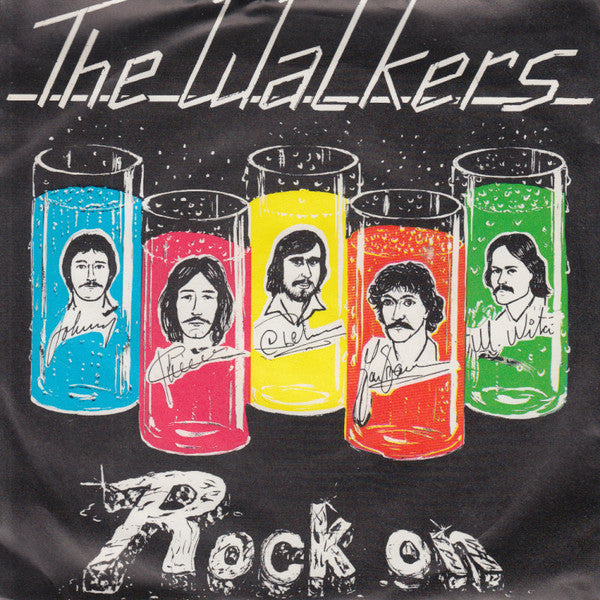 The Walkers (2) : Rock On  (7", Single)