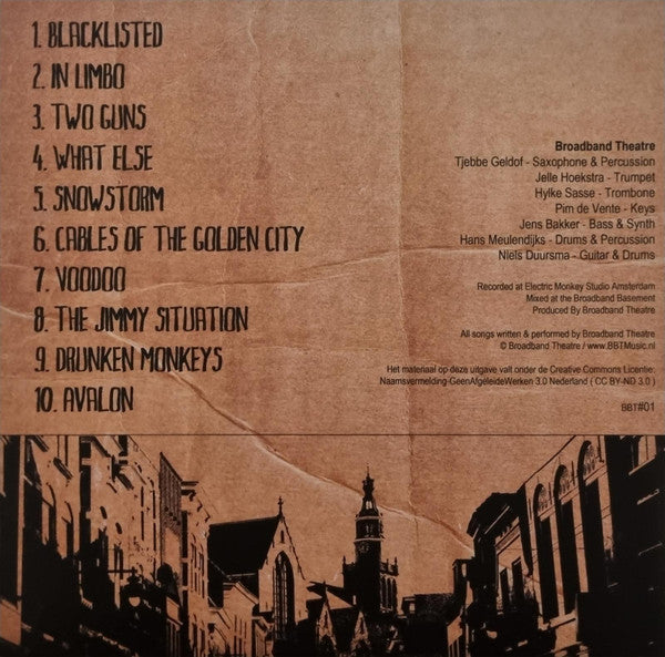 Broadband Theatre : Blacklisted (LP)