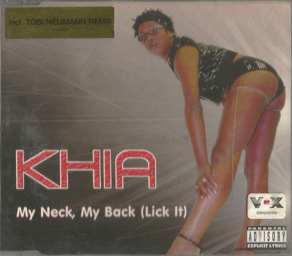 Khia : My Neck, My Back (Lick It) (CD, Maxi)