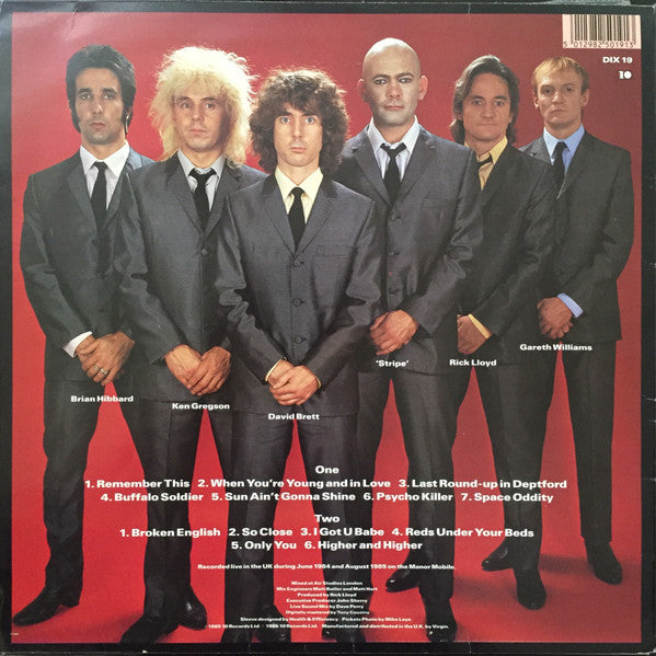 Flying Pickets* : Live (LP)