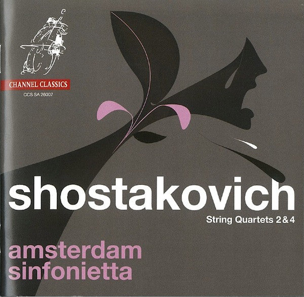 Dmitri Shostakovich, Amsterdam Sinfonietta : String Quartets 2 & 4 (SACD, Hybrid, Multichannel, Album)